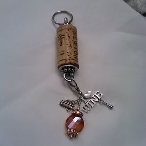 Wine Cork Keychains